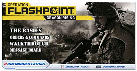 Operation Flashpoint Dragon Rising Walkthrough