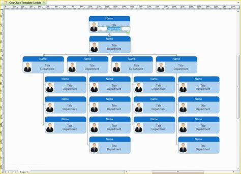 Organization Chart Template For Excel