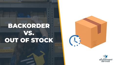 Out of stock versus backorder tips