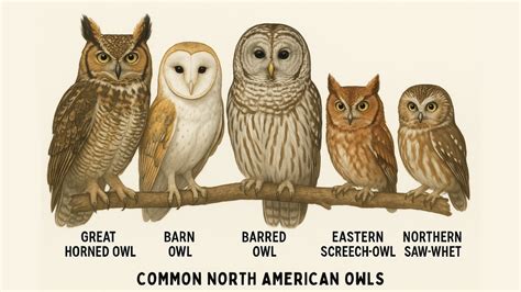Owl Species Chart