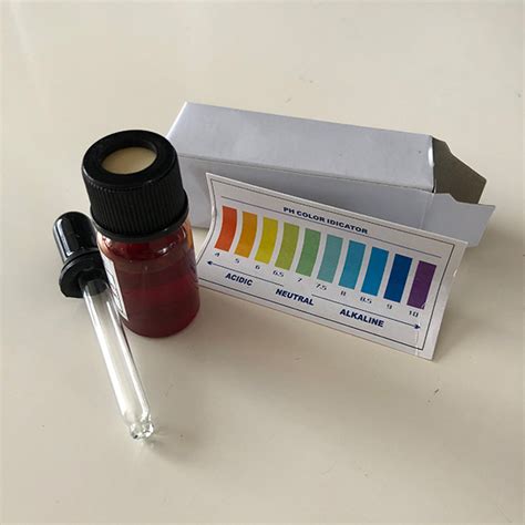 pH level test kit