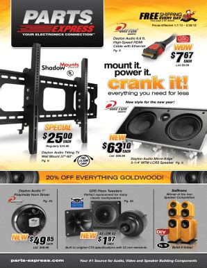 Parts Express Com Catalog