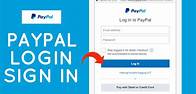 PayPal Login Page