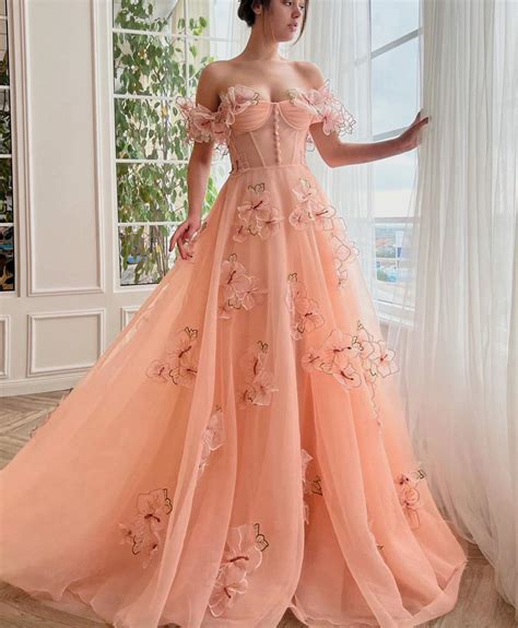 Peach Dress