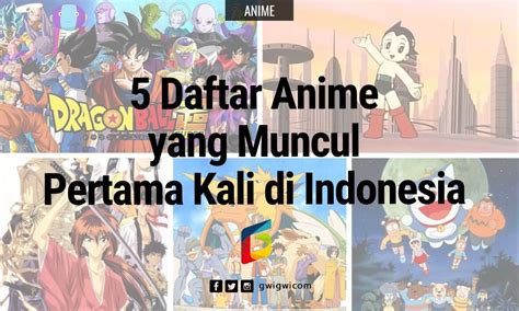 Perkembangan Anime dan Manga Indonesia