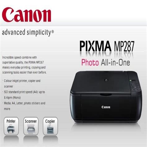 Permasalahan pada Printer Canon MP287