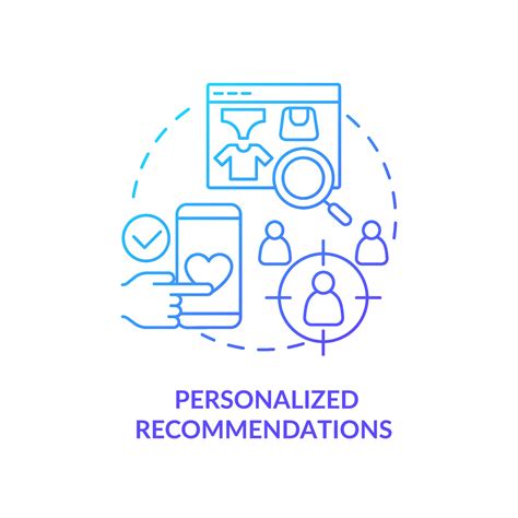 personalized recommendations icon