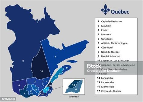 Peta Provinsi Quebec