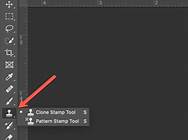 Photoshop clone stamp tool