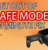 PlayStation Safe Mode