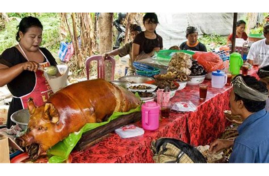porsi makan babi bunting indonesia