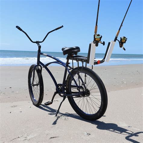Portability of bike fishing pole holder