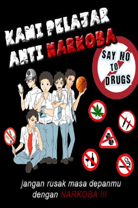 Poster Pendidikan Tentang Anti Narkoba