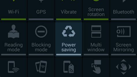 power saving mode