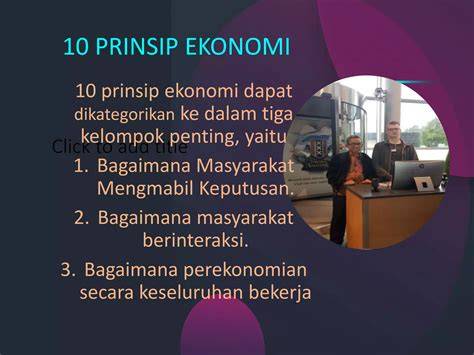 Prinsip Ekonomi