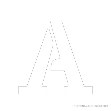 Printable 5 Inch Letters