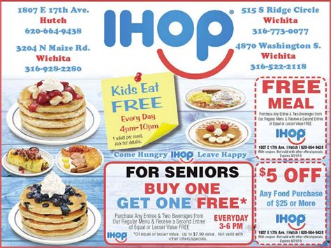 Printable Coupons For Ihop