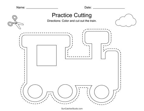 Printable Cutting Practice Worksheets