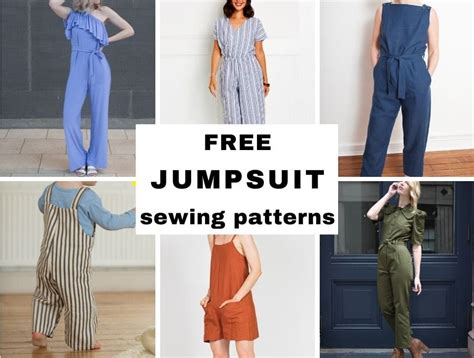 Printable Jumpsuit Sewing Pattern Free