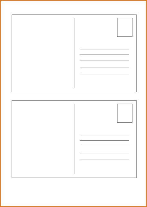 Printable Postcard Paper