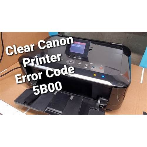 printer canon g1000 error 5B00