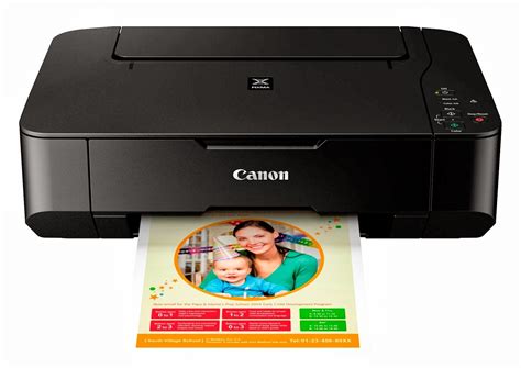 Uji coba setelah mengecek level tinta printer Canon MP237