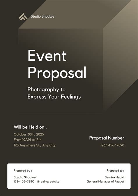 Proposal Event