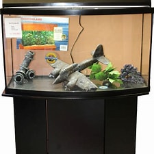 protecting fish tank and stand combo