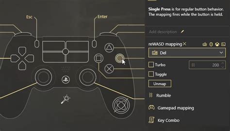 PS4 controller deadzone settings