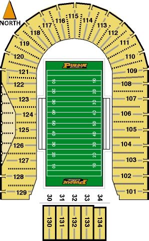 Purdue Stadium Seating Chart