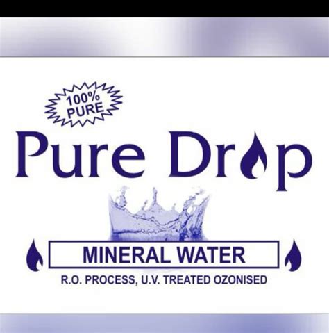 puredrop mineral water