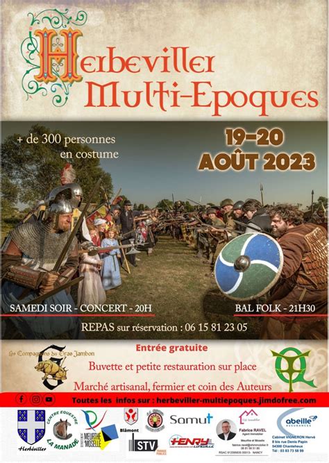 reconstitution multi époques à Herbéviller