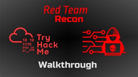 Red Team Recon Tryhackme Walkthrough