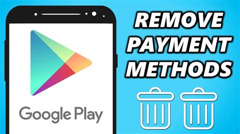 Remove payment method