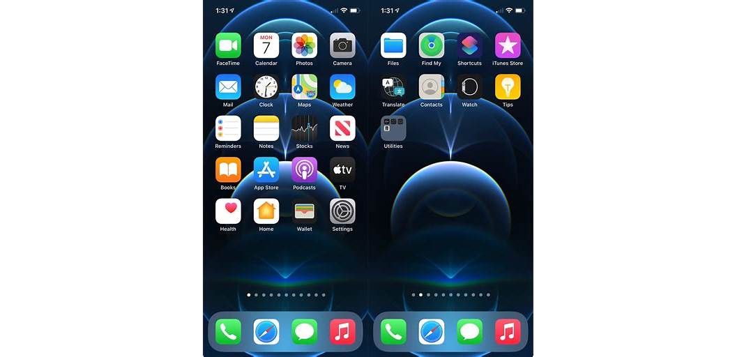 Replace default icons on iOS 15