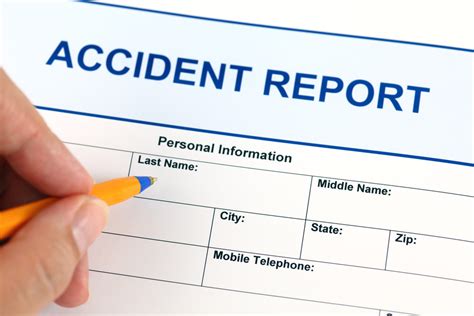 Report the accident
