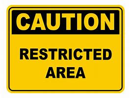 restricted areas