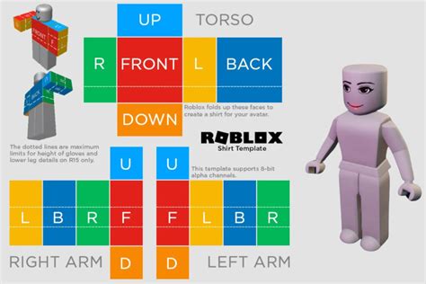 Roblox Template Tshirt