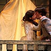 Romeo and Juliet on the balcony