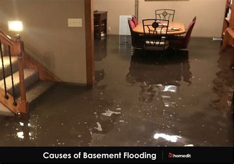 roof and basement flooding