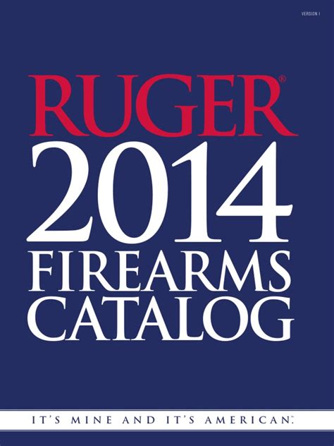 Ruger Com Catalog