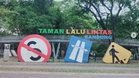 Rumah Sakit Mini dan Pos Satpam di Taman Lalu Lintas Bandung