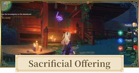 Sacrificial Offering Quest Walkthrough