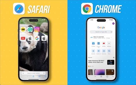 Safari vs Chrome