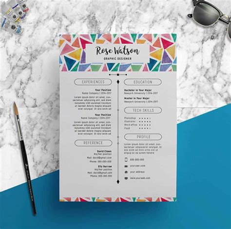Sample Creative Resume Templates