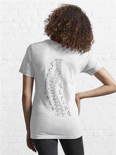 Scoliosis T Shirt Designs