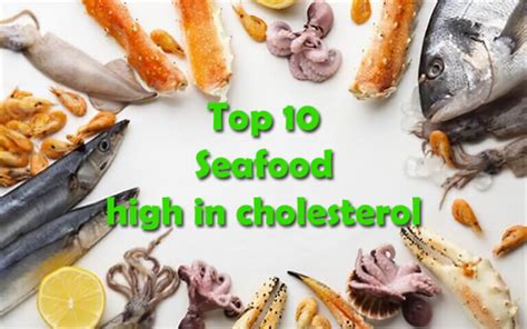Seafood Cholesterol Chart
