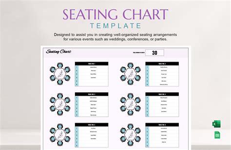 Seating Chart Excel
