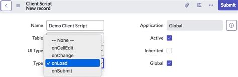 Servicenow Catalog Client Script Get Current User