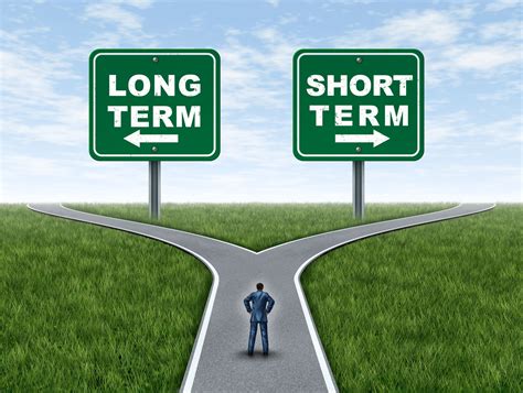 Short-term and long-term strategies